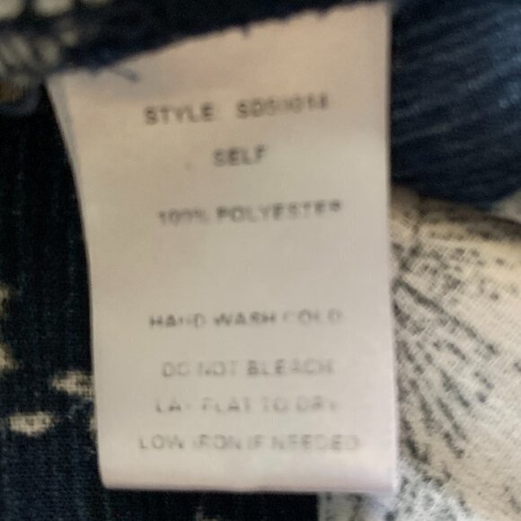 Tassels-N-Lace Floral BOHO Dress Sz S #96P - Picture 6 of 6